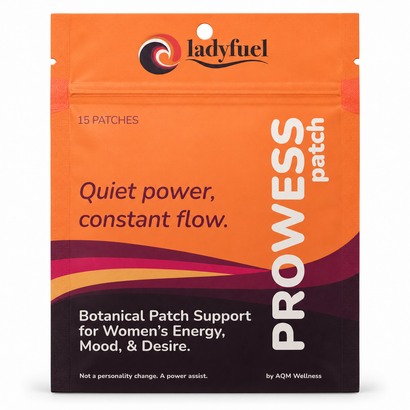 LadyFuel Women’s Vitality Patch - 90-Day Supply; actual pouch photograph (one pouch shown)