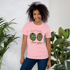 Read My Lips - Olive Juice: Short-Sleeve Unisex T-Shirt