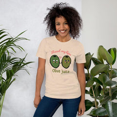 Read My Lips - Olive Juice: Short-Sleeve Unisex T-Shirt