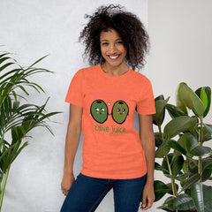 Read My Lips - Olive Juice: Short-Sleeve Unisex T-Shirt